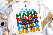 Faux Yarn Autism Awareness PNG, an Illustration by CreationArt (Thumbnail 8 of 8)
