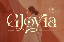 Glovia || Modern Classy Serif Font