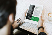 Green Corporate Ebook Template, a Brochure Template by UICreative (Thumbnail 3 of 4)