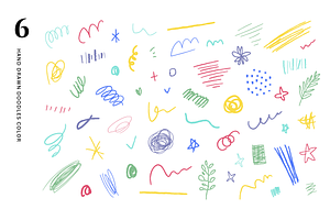 546 Hand Drawn Doodles