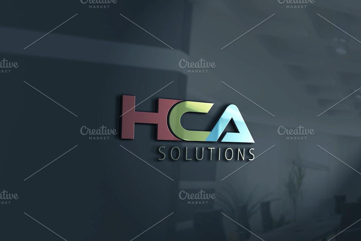 HCA LETTER LOGO, a Branding & Logo Template by Graphic Origin (Photo 2 of 2)