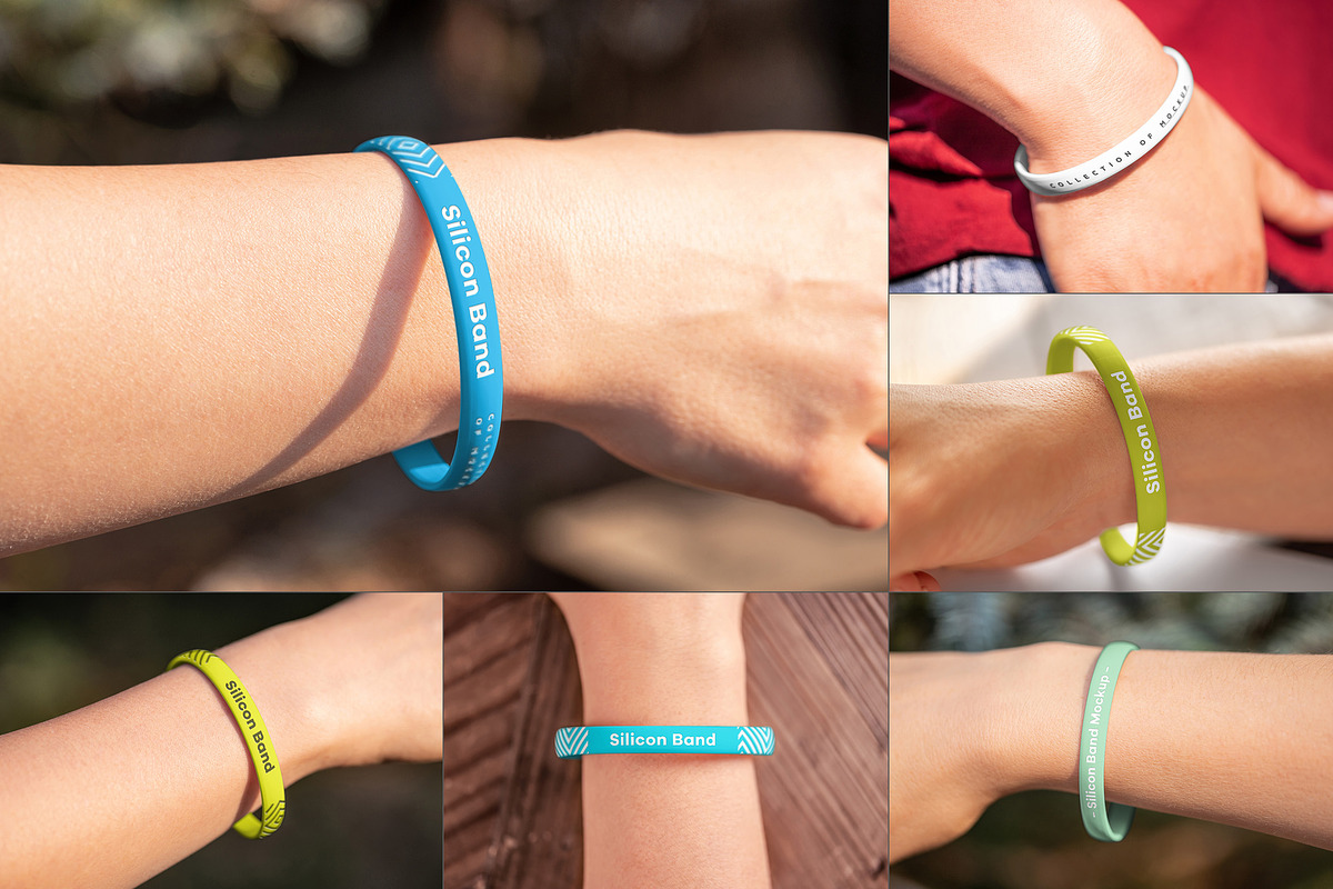 Silicon Band Mock-up, a Product Mockup by Yogurt86 (Photo 1 of 22)