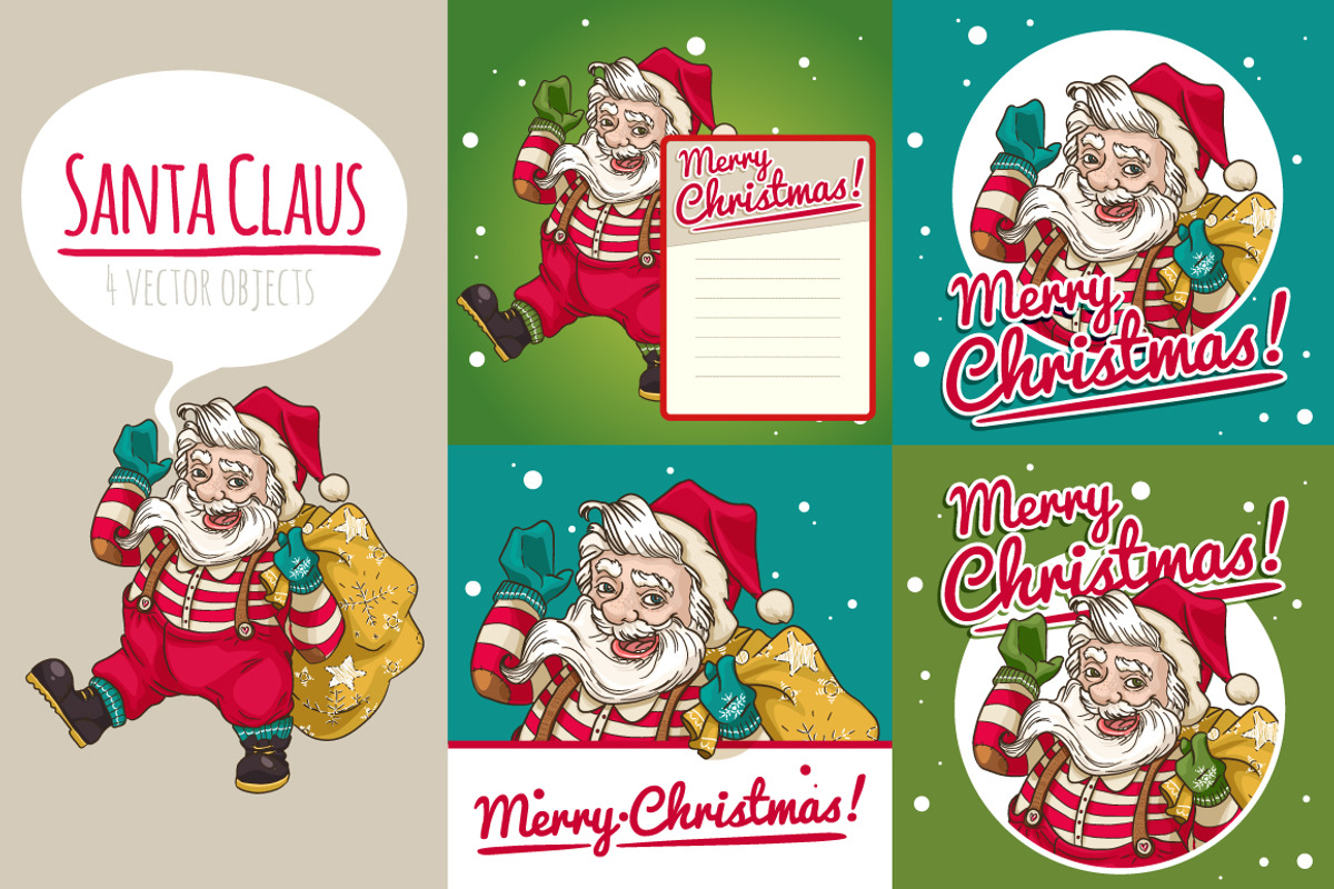 Santa Claus, a Decorative Illustration by adi katz (Photo 1 of 5)