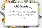 Chriselda - Modern Calligraphy, a Script Font by Fikryal Studio (Thumbnail 10 of 15)