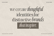 Etoile Club Chaos | 16 Font, a Serif Font by Natural Ink Studio (Thumbnail 13 of 15)