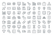 125+ Business Vector Icons, an Outline Icon by Vectors Market (Thumbnail 3 of 3)