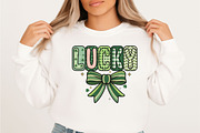 Lucky St Patrick's Day Png, Coquette, an Illustration by Designking (Thumbnail 4 of 6)