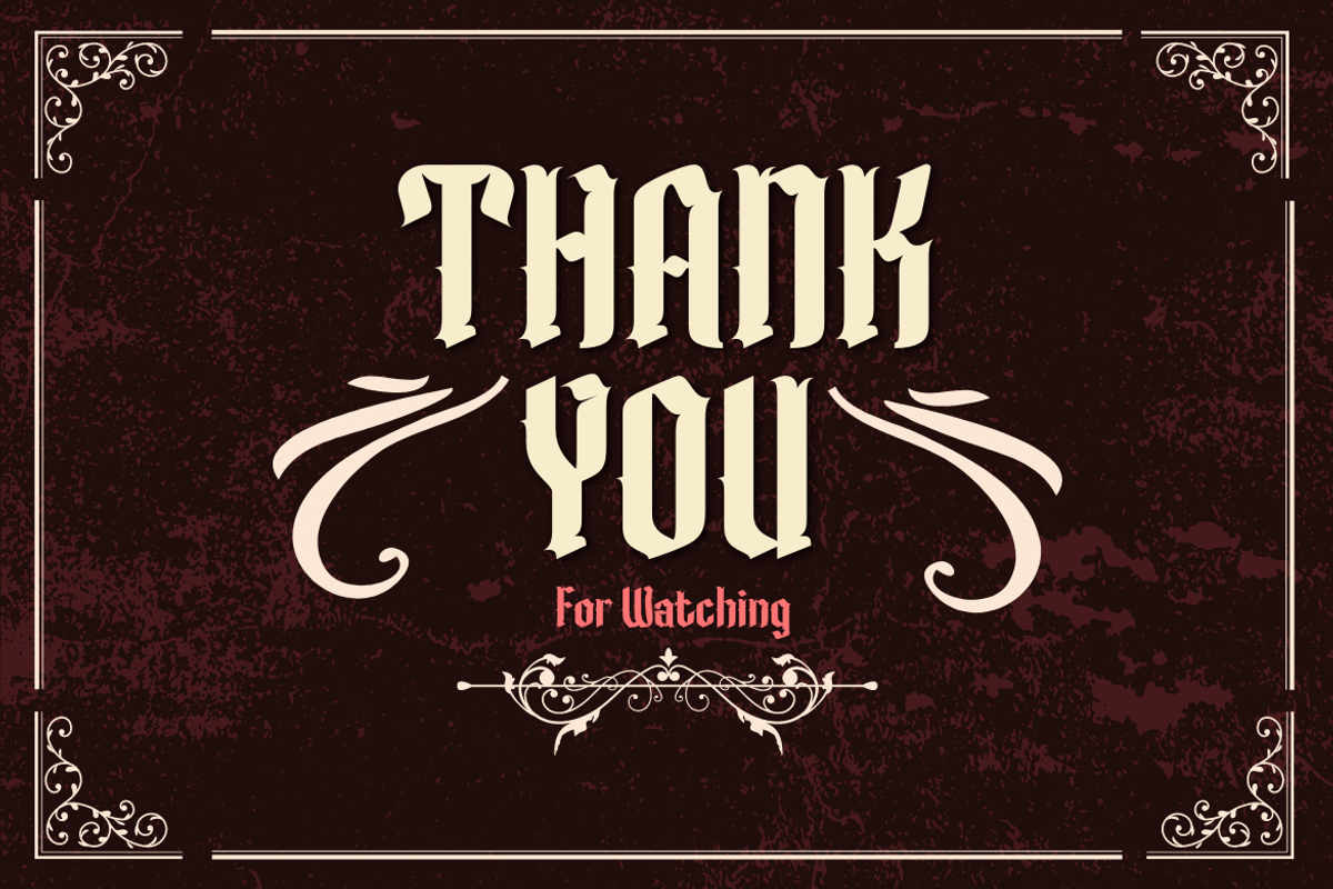 KOHIRUG Blackletter Font, a Blackletter Font by twinstd (Photo 13 of 13)