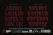 Dark Brutal Typeface, a Blackletter Font by alit design (Thumbnail 5 of 17)