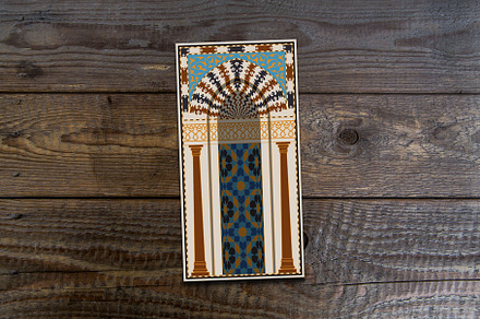 Traditional Mihrab, a Card Template by Azat1976