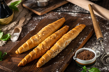 Homemade bread roll, a Food & Drink Photo by Stepanek Photography