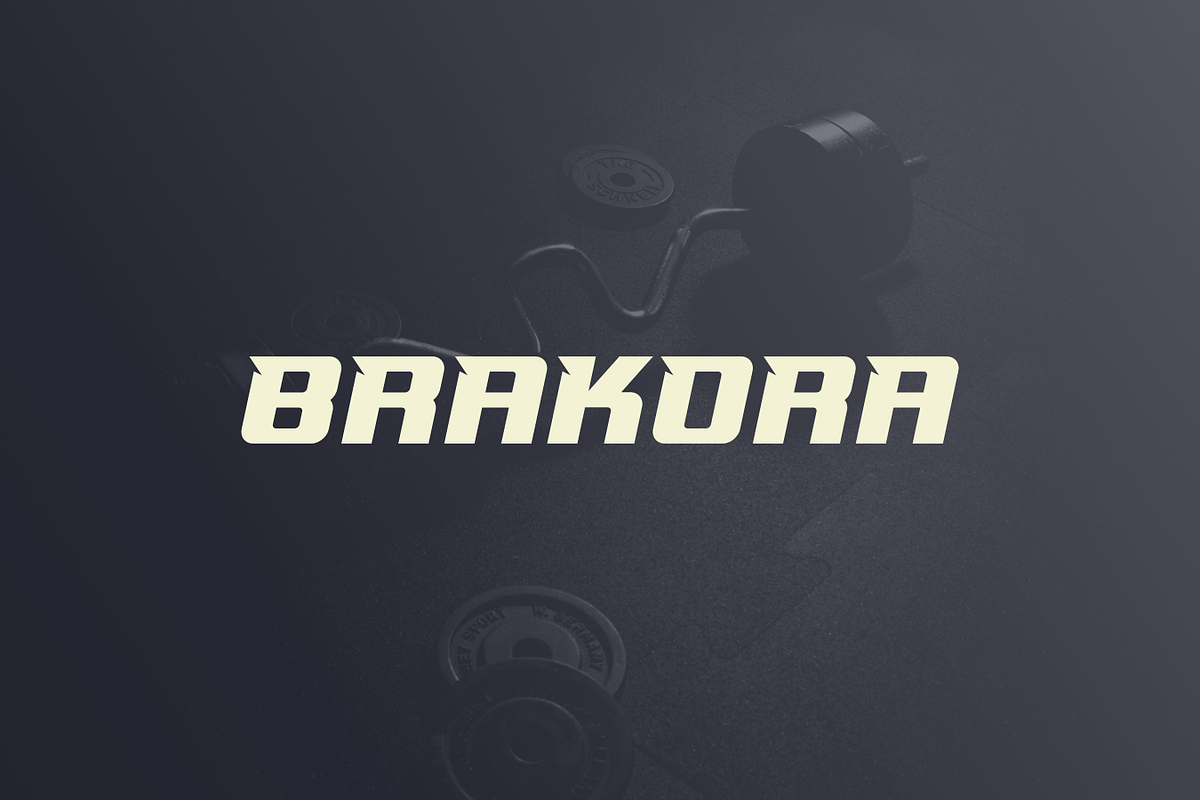 Gebaco - Modern Sport Typeface, a Sans Serif Font by Letterna (Photo 4 of 4)