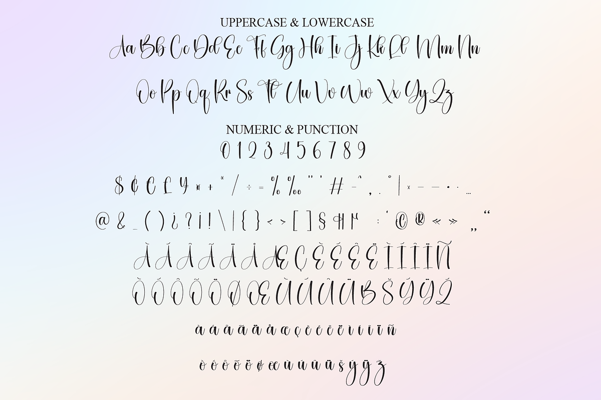 Gradient | Script Font, a Handwritten Font by Scratchones (Photo 7 of 9)