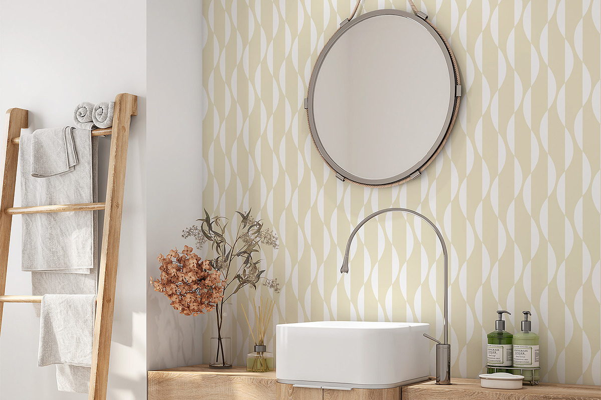 Bright Wavy Geometry, a Pattern Graphic by MalyskaStudio (Photo 2 of 4)