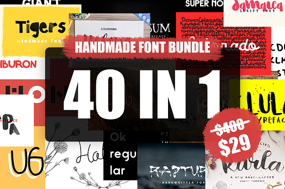 40 Fonts For 29 Hurry!!! preview 2