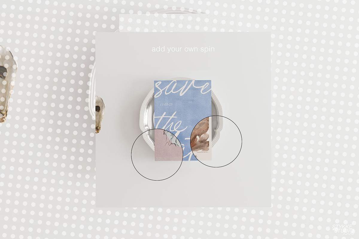 MOCKUP MINI SET | Vintage Seashell, a Merchandise Mockup by Stykke Studio (Photo 4 of 8)