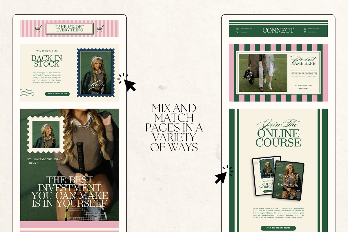 Email Marketing Newsletter Template preview 7