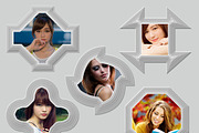 Photo Frame Template(20 in 02 PSD), a Product Mockup by DesignGhar (Thumbnail 4 of 20)