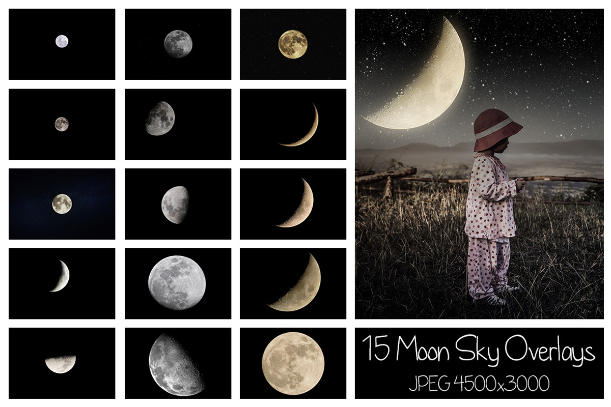 50 Night Sky Overlays, a Texture Graphic by LovePhotoMoment (Photo 15 of 16)
