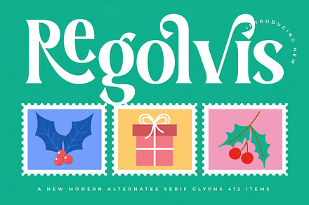 Regolvis Modern Alternates Serif, a Serif Font by timelesstype.co