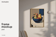 DIN A Living Room Frame Mockup, a Household Mockup by mockupize (Thumbnail 1 of 7)