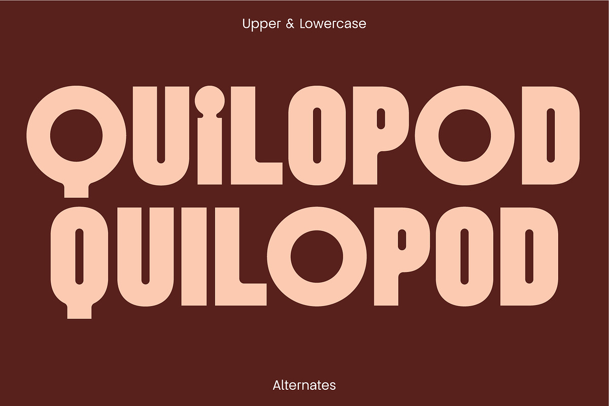 Quipo - Quirky Bold Display Font, a Sans Serif Font by Studio Aurora (Photo 7 of 12)