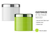 Glossy jar mockup, a Packaging Mockup by Smarty Mockups (Thumbnail 2 of 5)