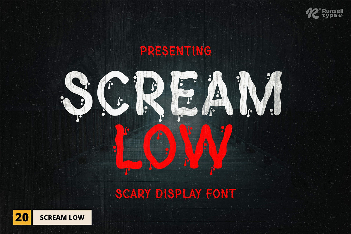 The Best Halloween Font Bundle, a Font by Runsell Studio (Photo 43 of 74)