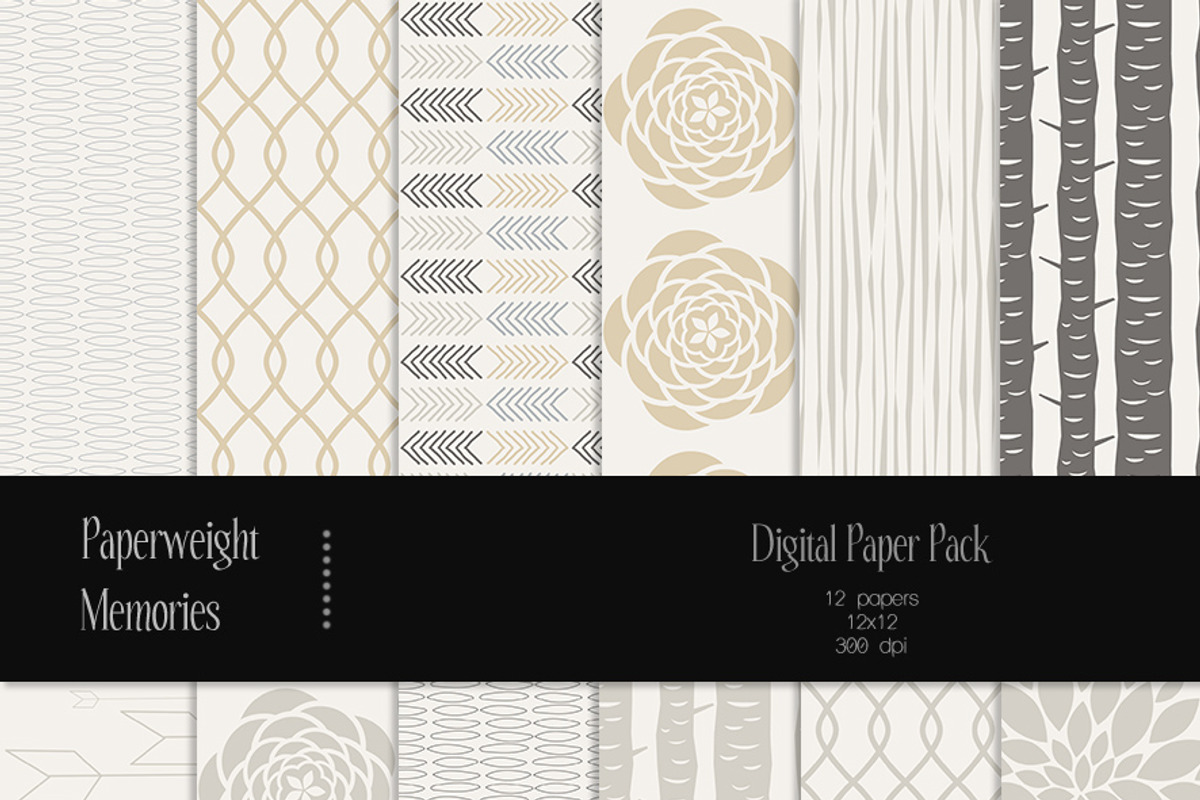 Patterned Paper - Falling Rain