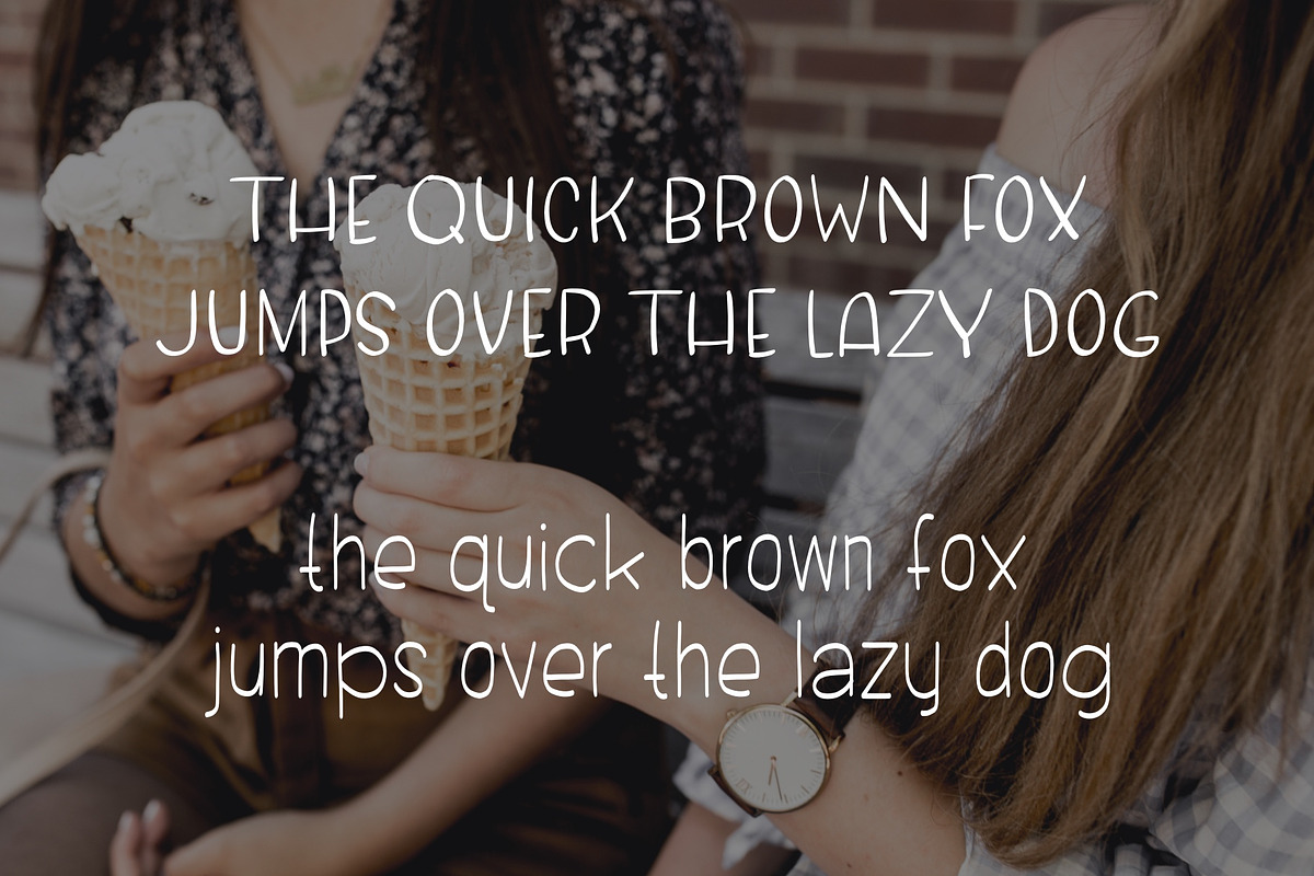 SUNDAE | Handwritten Font, a Sans Serif Font by MacRyanCreative
