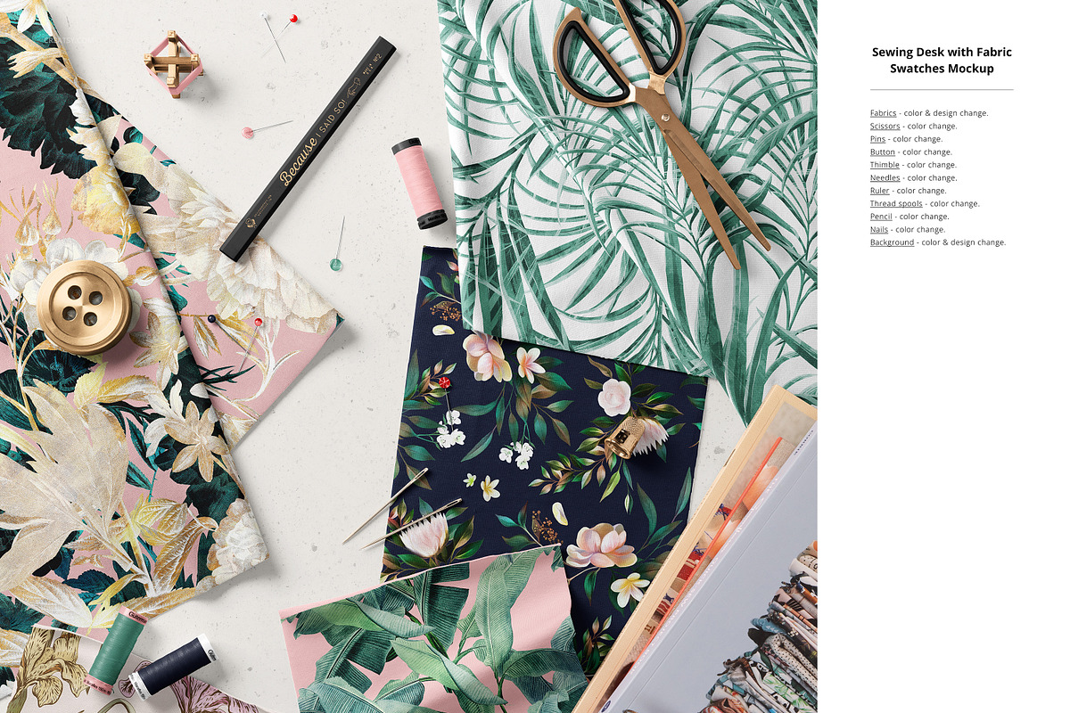 Fabric Factory v.8 Mockup Bundle, a Merchandise Mockup by creatsy5 (Photo 42 of 53)