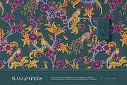 Hand Drawn Chinoiserie Luxury Prints, a Pattern Graphic by LEAFure (Thumbnail 4 of 10)