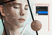 ARTIST'S STUDIO PROCREATE KIT, a Brush Add-On by AlexandraArt (Thumbnail 13 of 17)
