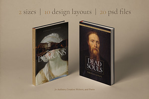 Book Cover Design Template - BUNDLE