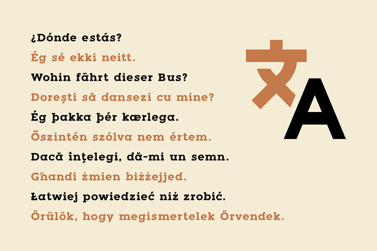 Hundra Slab Serif Typeface, a Handwritten Font by alpercakici (Photo 9 of 16)