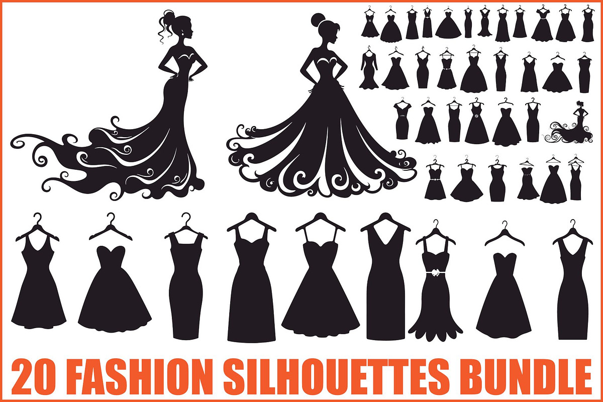 Floral Fashion Bundle, an Illustration by jahid234 (Photo 1 of 21)