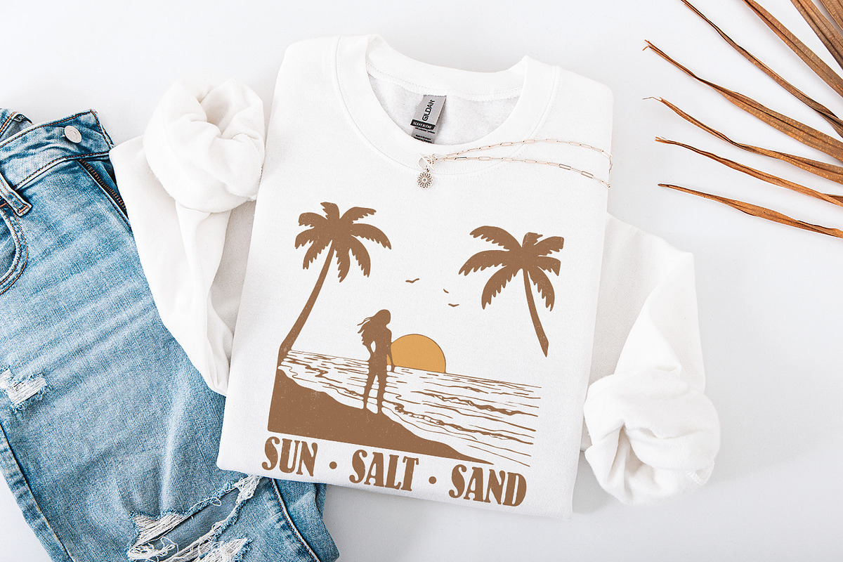 Sun Salt Sand PNG, Retro Summer, an Illustration by SharpMarketplace (Photo 4 of 9)