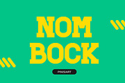 NOMBOCK, a Serif Font by Pinisi ART (Thumbnail 1 of 10)