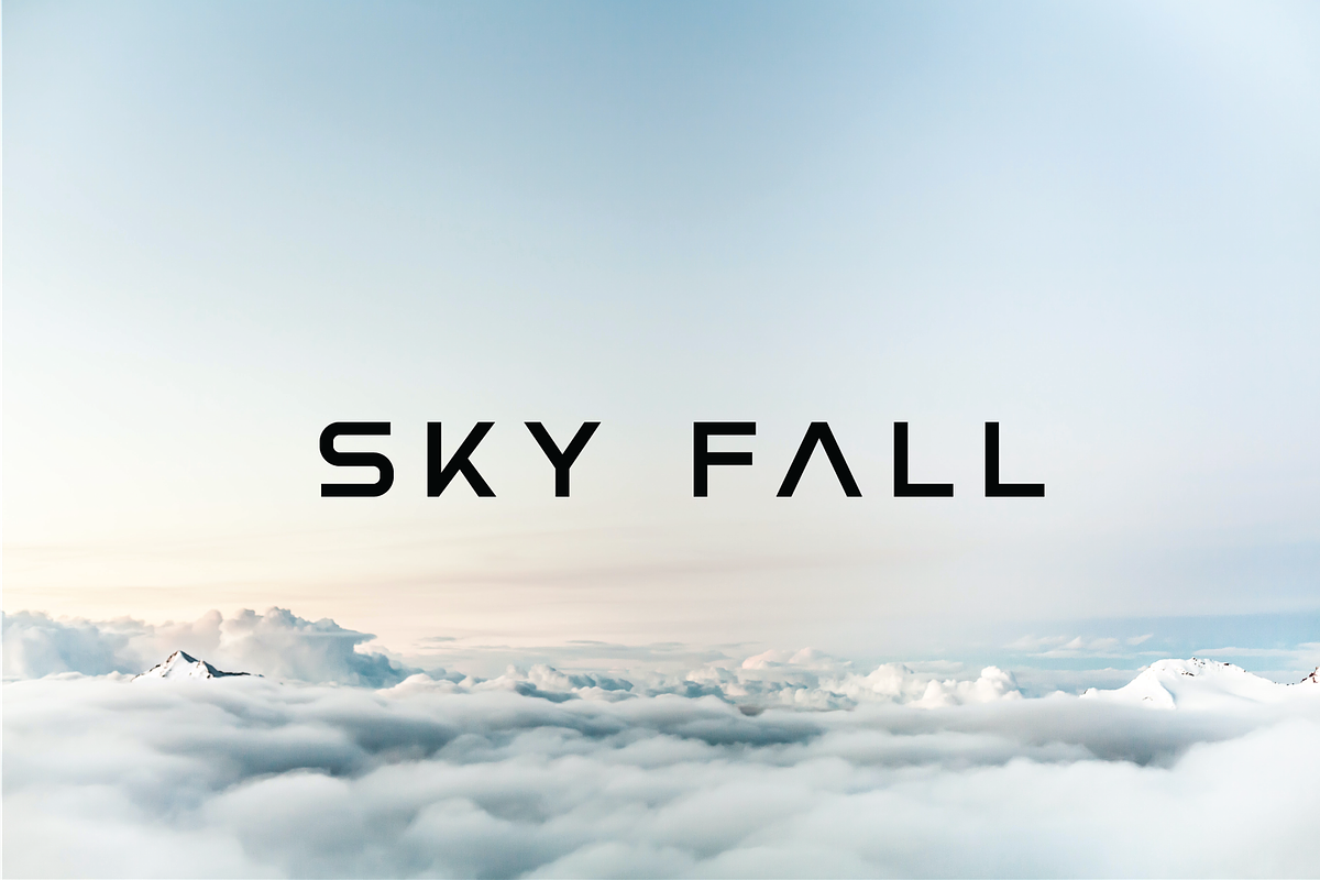 Avec Modern Clean Sci-fi Font, a Sans Serif Font by Ebad Designs (Photo 5 of 6)
