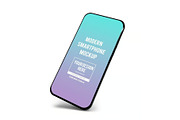 Modern Smartphone Mockup Template, an Android Mockup by DesignRushMarket (Thumbnail 2 of 11)