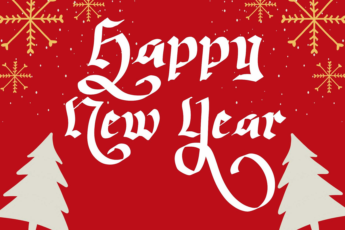 Christmas Delina, a Handwritten Font by Yoga Letter (Photo 3 of 5)