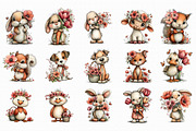 Spring Animals PNG Clipart, an Illustration by Libby Wishes (Thumbnail 4 of 5)