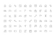 Real Estate Hand Drawn Doodle Icons, an Outline Icon by Creative Stall (Thumbnail 3 of 4)