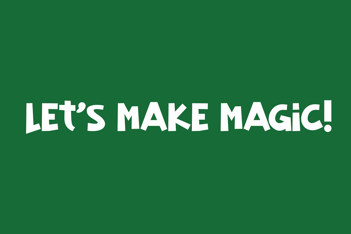 Big Boss - Bold Playful Typography, a Sans Serif Font by Yuby Creative (Photo 4 of 8)