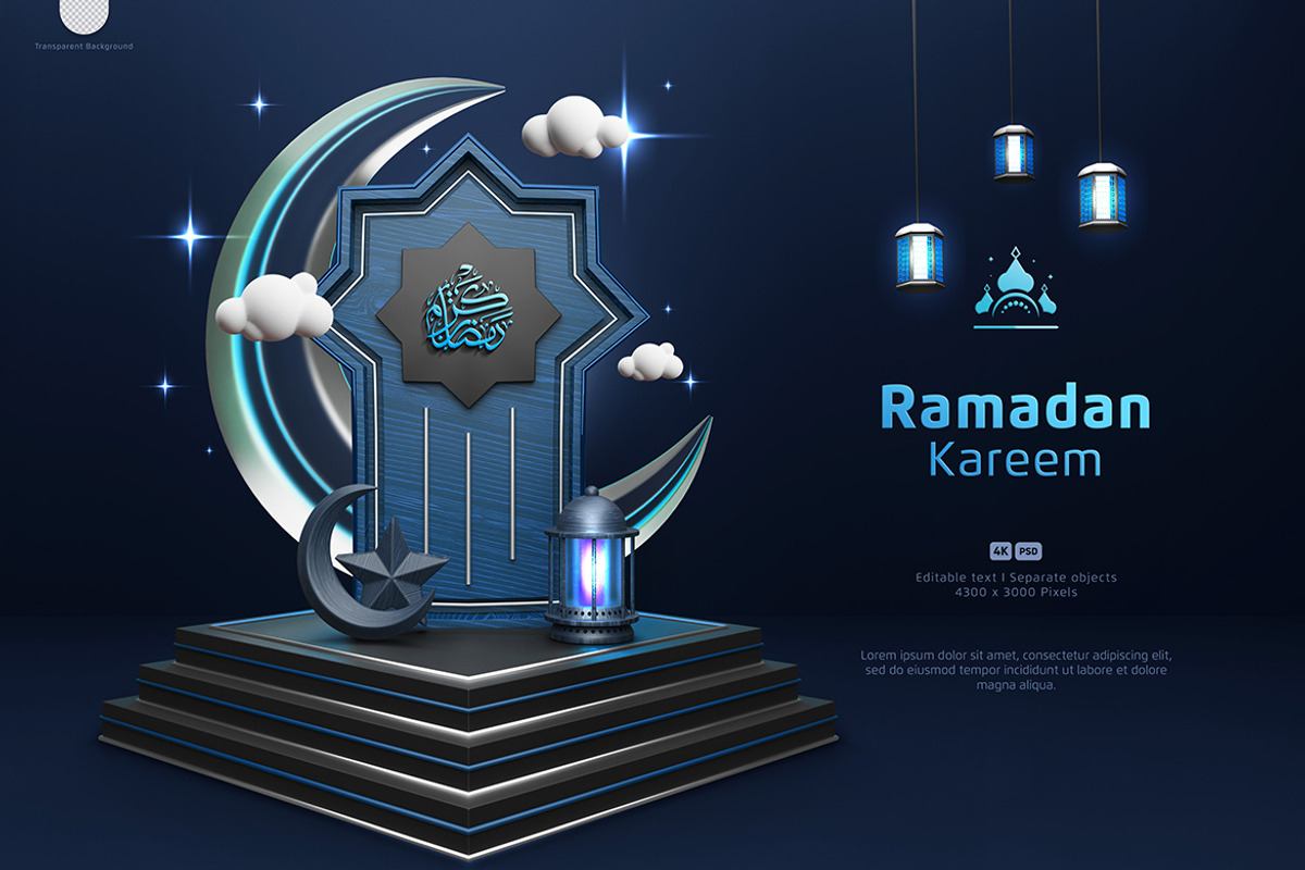Islamic 3D Decorative, an Object Illustration by Modaldesain (Photo 3 of 3)