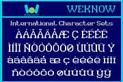 Twilight Zone font, a Sans Serif Font by weknow (Thumbnail 8 of 8)