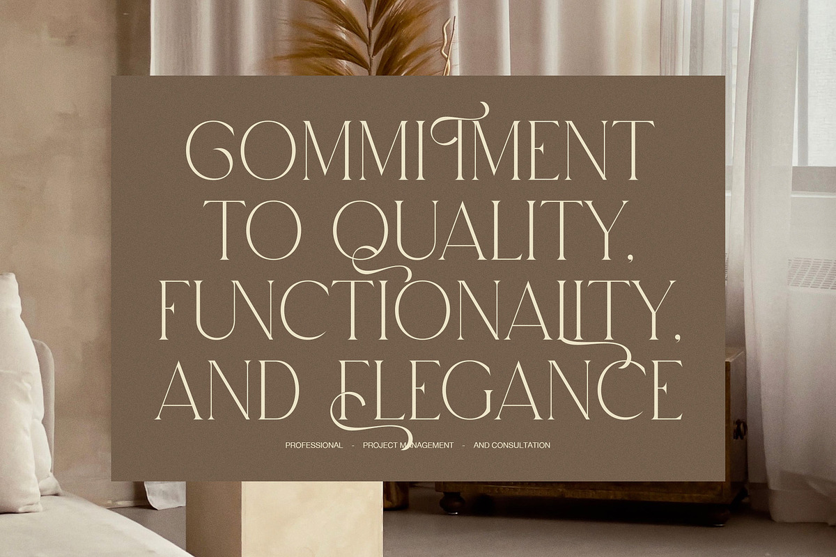 Manis Elegant Serif Font, a Serif Font by Graphicxell (Photo 3 of 8)