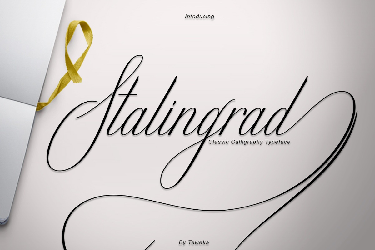Stalingrad Classic Calligraphy