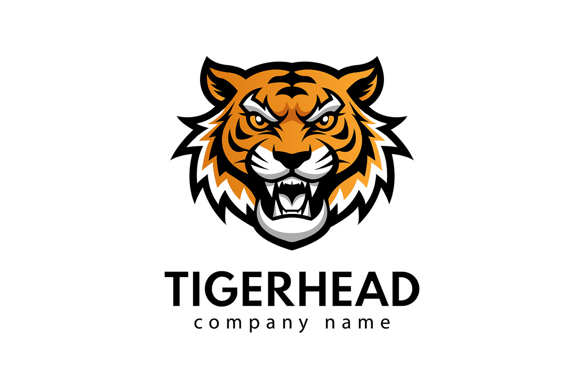tiger head logo for bold branding an, a Branding & Logo Template by RAHMAT (Photo 2 of 2)
