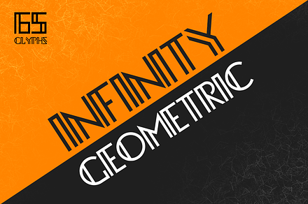 Infinity Geometric Font
